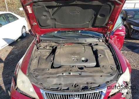 2009 Lexus Is 250 from USA, damaged, VIN JTHCK262695033045